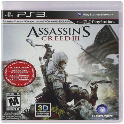 Jogo PS3 Assassins Creed III PS3
